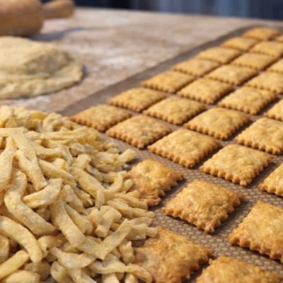 Crafting Pasta & Crackers from Scratch